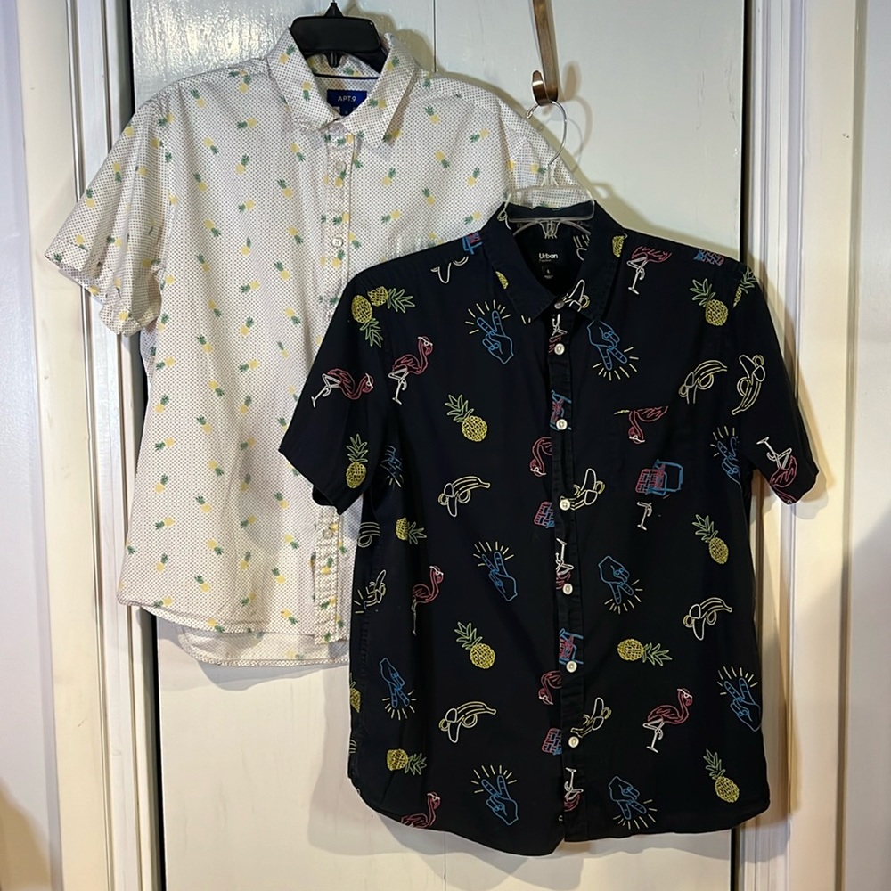 Urban Pipeline Flamingo And Apt. 9 Pineapple Shor… - image 1